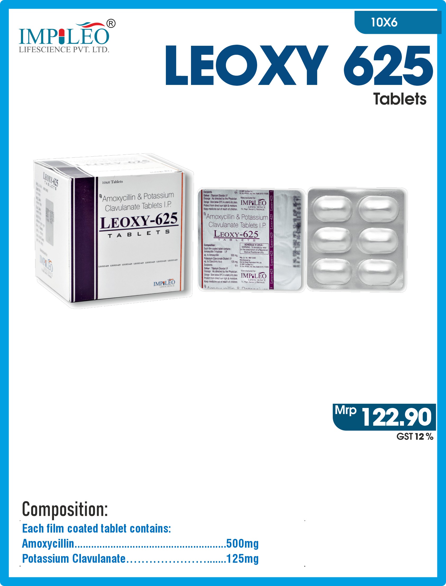 Unlock Lucrative Opportunities : Third Party Manufacturing in India with LEOXY 625 ® Tablet